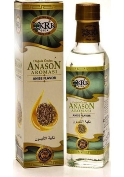 2 Çeşit Krk Anason Aroması 250 Ml. Krk Gliserin 250 Ml. 250 ML