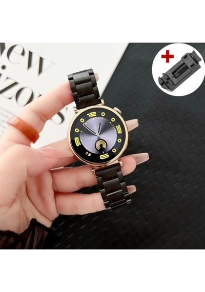 Huawei Watch Gt6 41mm / Gt5 Pro 42mm / Gt5 / Gt4 41mm Uyumlu 18mm Çelik Kordon