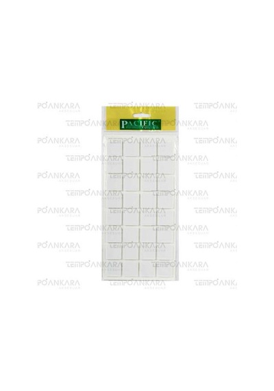 Pacific Beyaz Yapışkanlı Eva 25mm X 25mm