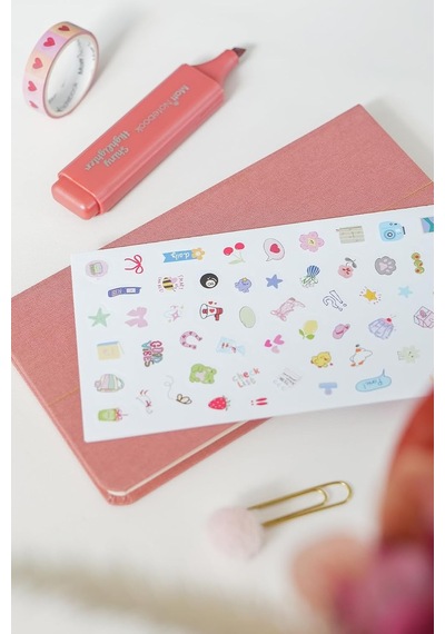 Tr 2027 Yılı Haftalık Keten 9x17 Cm Cep Ajandası 12 Aylık Pembe Genel