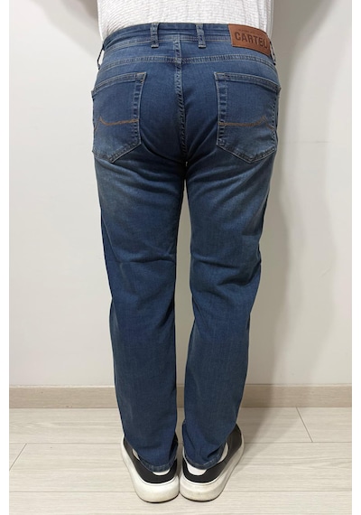 Hacker Denim Dmctekstil Erkek 1023 Lacivert Yüksek Bel Rahat Kesim Boru Paça Jean Pantolon Hacker Denim Dmctekstil Erkek 1023 Lacivert Yüksek Bel Rahat Kesim Boru Paça Jean Pantolon