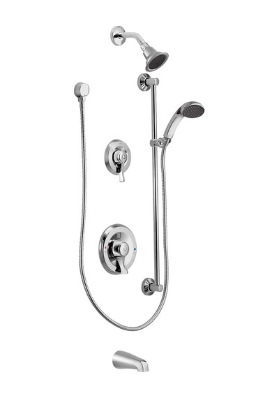 Moen 8343 Commercial Posi-temp Baskı Balancing 3 Fonksiyon Küvet/ Diğer
