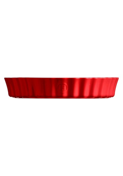 Emile Henry Tart-börek-fırın Kabı Yuvarlak 32 Cm - Kırmızı/burgundy Kırmızı