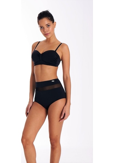 Sunsurf Kadın Yüksek Bel Siyah Bikini