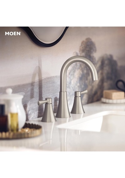 Moen 84023srn Ronan İki Saplı Yaygın Lavabo Bataryası, Spot Diren Diğer