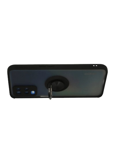 Oppo A54 4g Kılıf Montreal Yüzüklü Silikon Kapak - Siyah 0.2M-Çok Renkli