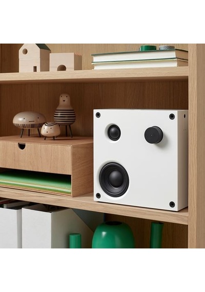 Ikea Vappeby Bluetooth Hoparlör, Beyaz, 20x20 Cm