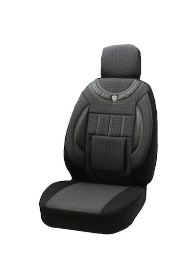 Hyundai Starex Uyumlu 2+1 Panelvan Koltuk Kılıfı - Füme - Siyah