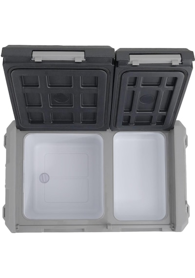 Tecnopoint Çift Kapaklı 30 Litre Taşınabilir Araç Buzdolabı 12v/24v/220v Uyumlu