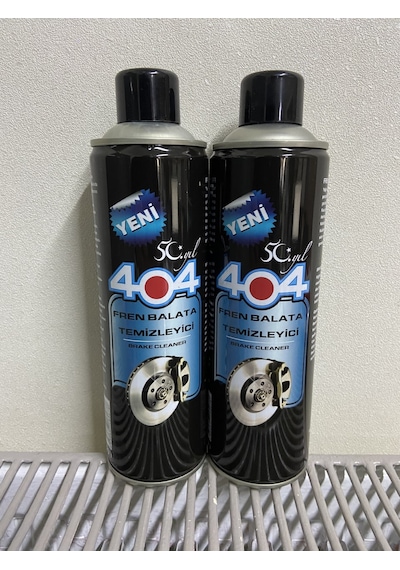 2'Li 404 Balata Spreyi Fren Balata Temizleme Spreyi 500 Ml 315 Gr