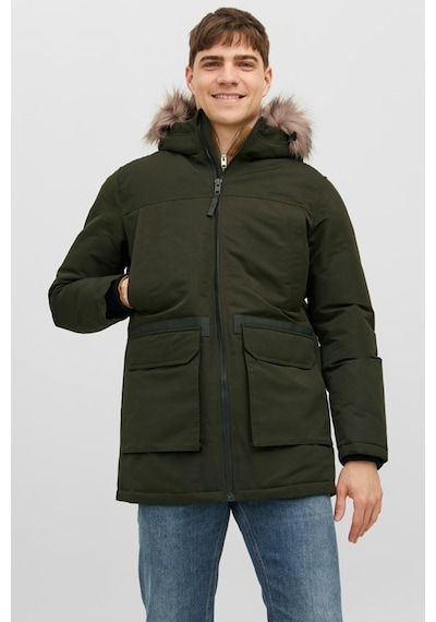 Jack & Jones Jack&Jones Jjewıng Parka Sn Haki 001