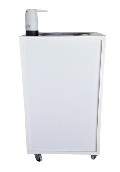 Seyyar Lavabo L10 Beyaz Beyaz