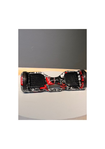 Hoverboard 6.5 İnç Led Işıklı Taşıma Kollu 36v 5.2ah Elektrikli Kaykay Beyaz