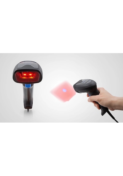 Datalogıc Quickscan Qw2520 El/masa Tipi 1d / 2d Vga Imager Kablolu Barkod Okuyucu Usb Stand, Siyah