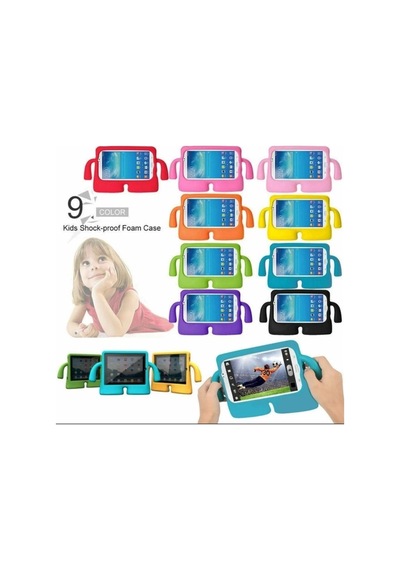 Fuchsia Galaxy Tab E Sm-t377 8" İle Uyumlu Koko Eğlenceli Karakterli Standlı Çocuk Tablet Kılıfı Arka Kapak