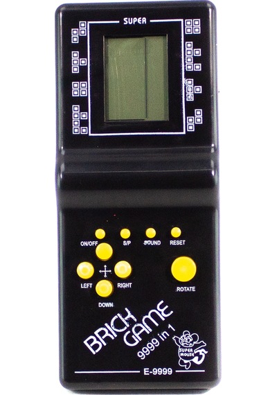 Nostaljik El Atarisi Tetris Siyah