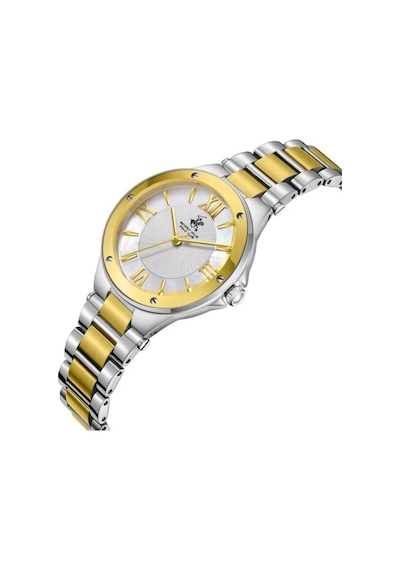 Beverly Hılls Polo Club Kadın Kol Saati Bp3740c.230 Silver-gold Gri