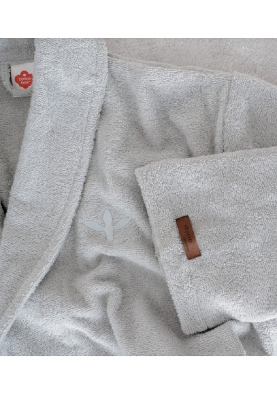 Cotton Box Tek Kişilik Bornoz Wellness Stone Gri S-m Gri