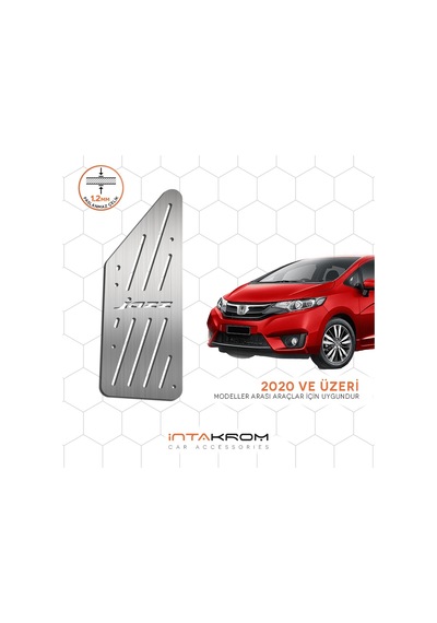Honda Jazz Krom Ayak Dinlendirme Pedalı 2020 Ve Üzeri