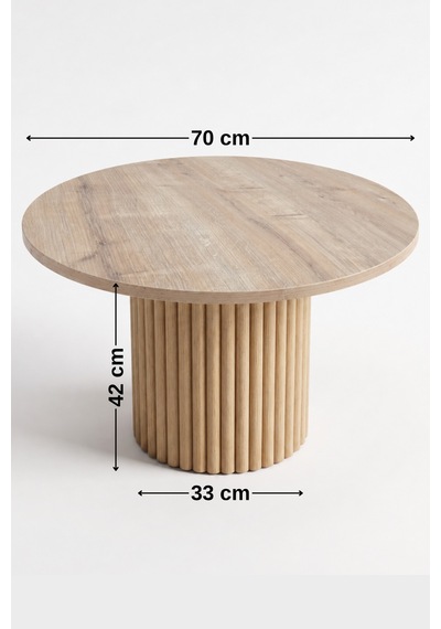 Soyasis Petra Bohem Orta Sehpa 70 Cm - Safir Meşe
