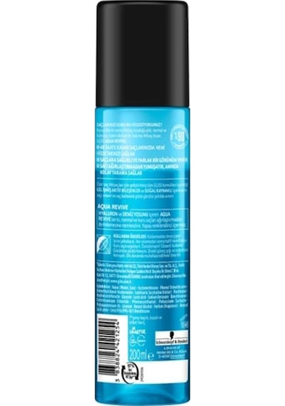 Schwarzkopf Gliss Aqua Revive Saç Bakım Kremi 200 ML
