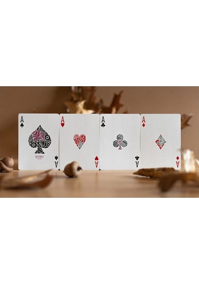 Cartamundi Butterfly Seasons Fall Marked Premium Oyun Kağıdı Limited Edition Koleksiyonluk İskambil Kartları