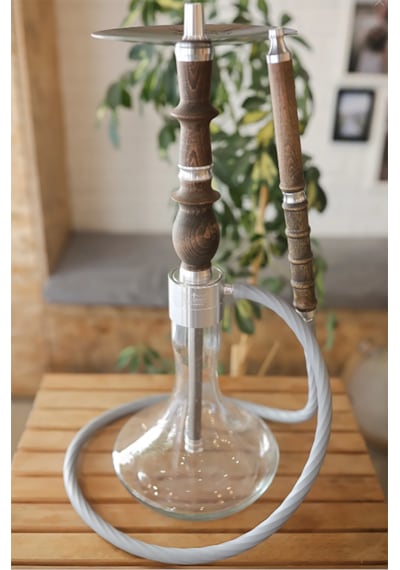Alfeshisha Ottoman Ahşap Silver Nargile Takımı