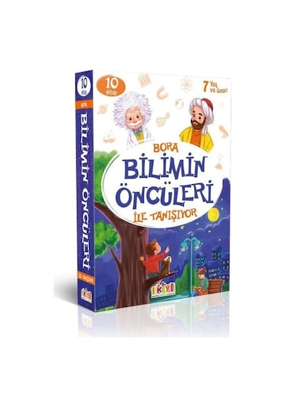 Bora Bilimin Öncüleri İle Tanışıyor Seti - 10 Kitap Takım - Ali Ferhan Taner - Kaliteli Eğitim Yayınları