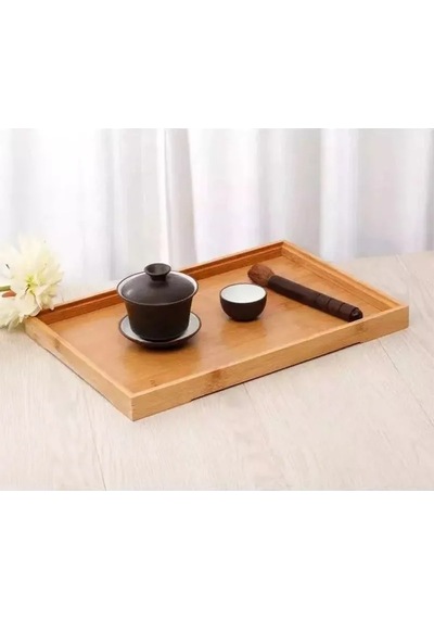 Tedar Bambu Çok Amaçlı Düzenleyici Sunum Tepsisi 33 Cm X 22 Cm Royaleks-81287 Najmaddin 6411267