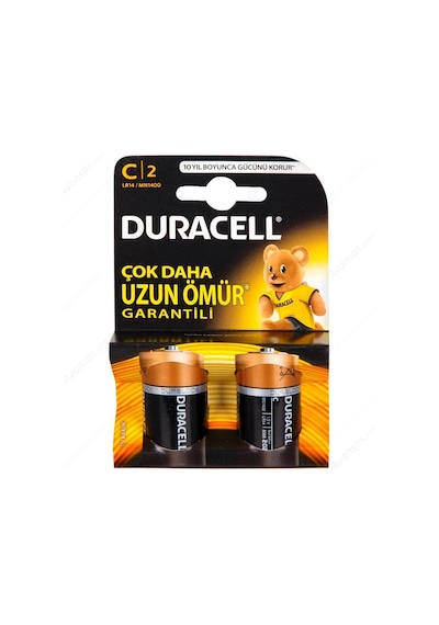 Duracell Alkalin C Orta Boy Pil 2&apos Li Paket