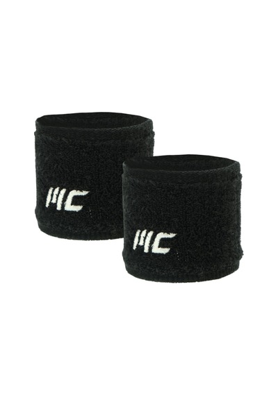 Musclecloth Training Havlu Bileklik 2'li Paket Siyah Siyah