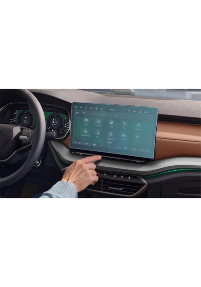 Skoda Octavia 13 İnç Ekran Koruyucu Multimedya 2024