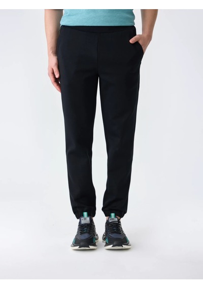 Isaora Gıza Cotton Jogger Erkek Black Sweat Pant Isr5402-0 Siyah