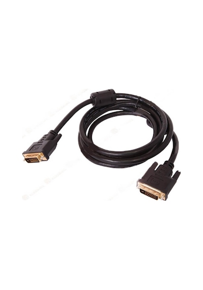 3M Metre Dvi Dvi Kablo - 24+1 Dvi To Dvi Kablo Altın Uç