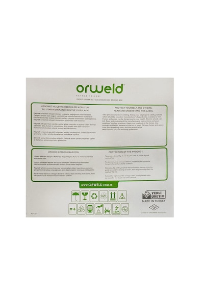 Orweld Sg2 0.8 Gazaltı Kaynak Teli 5kg