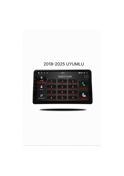 Snp Serisi Fiat Egea Cross Urban Yeni Göğüs Uyumlu 9 İnç Kablosuz Carplay Android Multimedya 4-64 Gb + Kamera  9"