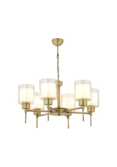 Goldie 6 Lı Eskitme Modern Yatak Odası  Salon Avize