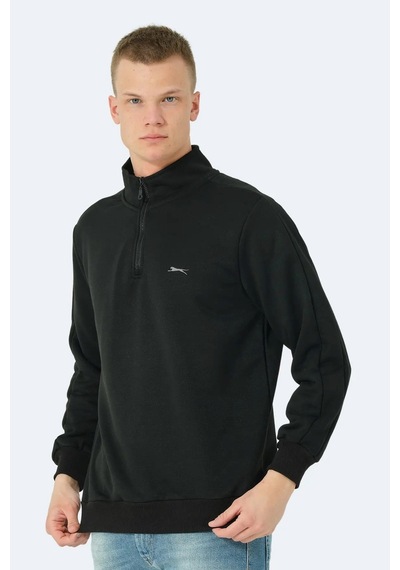 Slazenger Sammy Siyah Erkek Sweatshirt