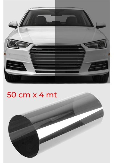 Cam Filmi Siyah Amerikan Çizilmez  Açık ton 50 CM x 4 M