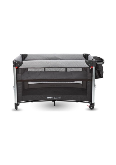 Kraft Quick Fold Anne Yanı Oyun Parkı 70x110 Cm Açık Gri