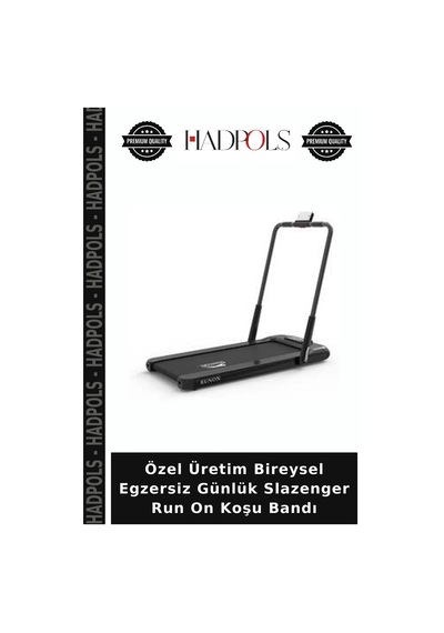 Özel Üretim Bireysel Egzersiz Günlük Slazenger Run On Koşu Bandı