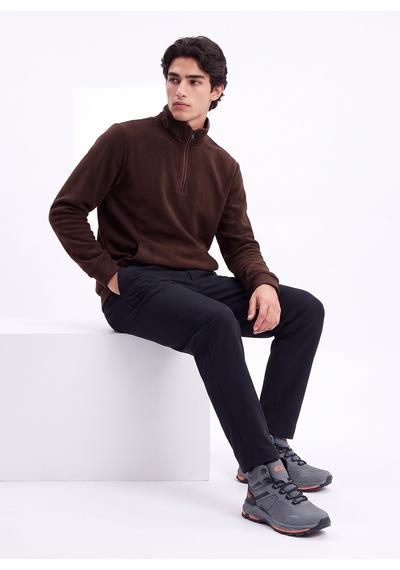 Discovery Expedition D6wm-swt3809 Kahverengi Erkek Sweatshirt Kahve