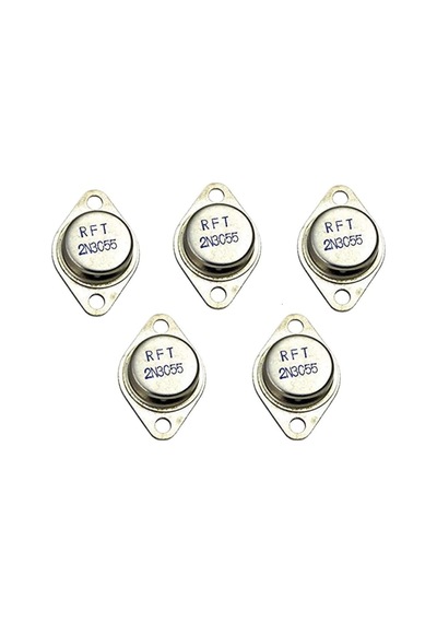 5 Adet Rft 2n3055 Transistör Npn To-3 60v 15a