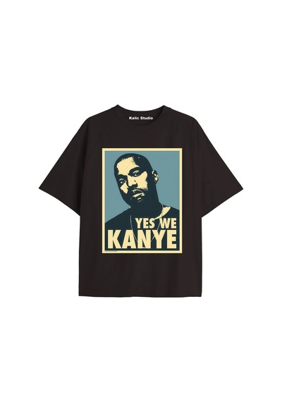 Kalic Studio Kanye West - T-shirt Siyahget89