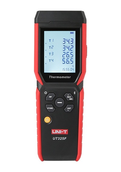 Uni-t Ut325f Akıllı Yüksek Hassasiyetli Dijital 4 Kanallı Temaslı Termometre