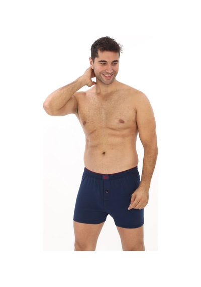 6'lı Erkek Penye Havlu Bel Boxer Karışık Renk KARIŞIK