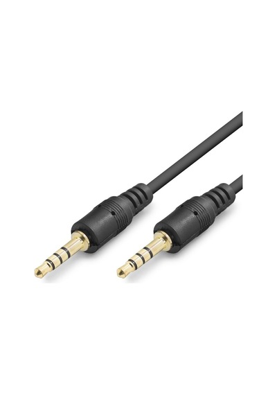 1.5 Metre AUX Stereo Ses Kablosu 3,5 mm 3 Boğum Jack Erkek - Erkek