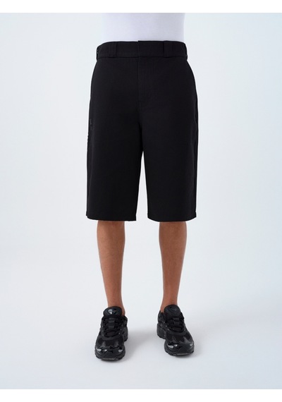 Baggy Fit Erkek Şort Siyah
