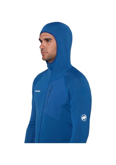 Mammut Mammut Aenergy Light Ml Hooded Men Erkek Mavi Fleece 4488