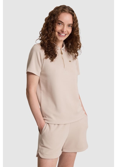 U.S. Polo Assn. Kadın Taş Tişört 50323481 Vr049 Taş Rengi